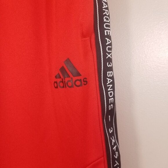 ADIDAS CLIMACOOL track pants The Brand With The 3 Stripe 4 Language Spellout - Picture 11 of 16